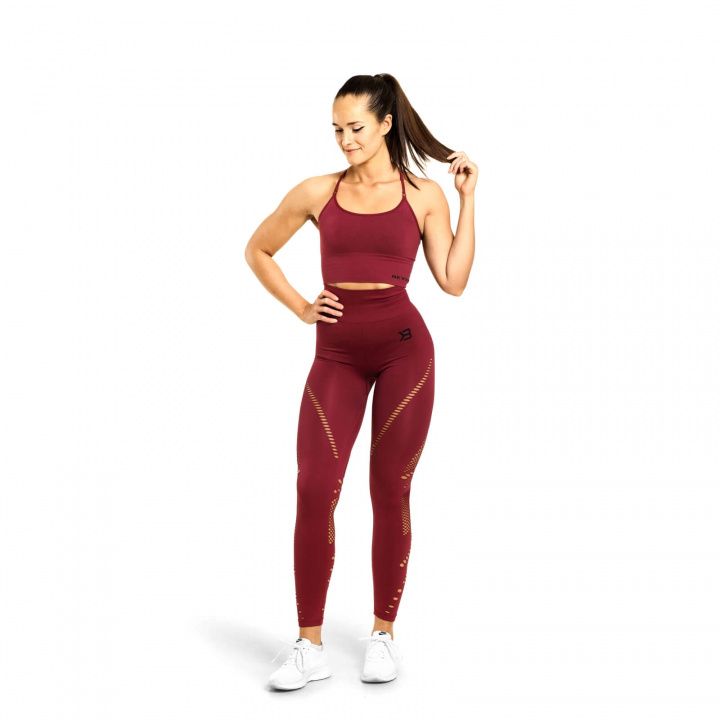 Kolla in Waverly Tights, sangria red, Better Bodies hos SportGymButiken.se