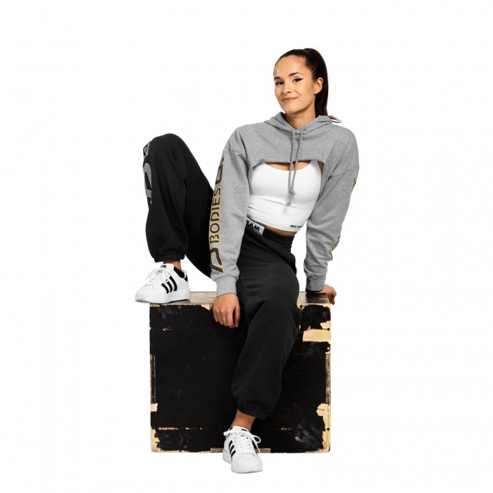 Kolla in Highbridge Crop L/S, greymelange, Better Bodies hos SportGymButiken.se