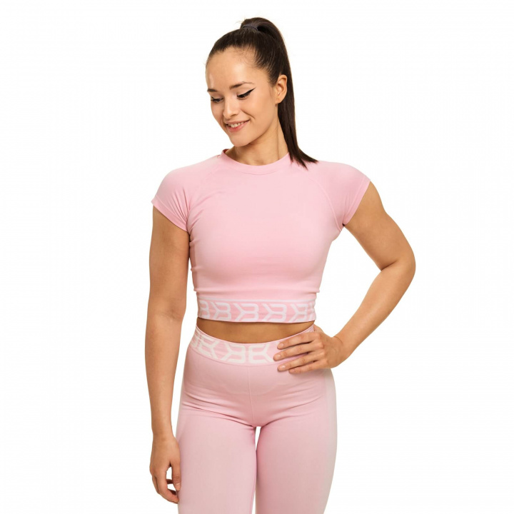 Kolla in Sugar Hill Tee, pale pink, Better Bodies hos SportGymButiken.se