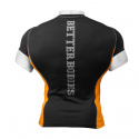 Tight Fit Tee, black/orange, Better Bodies