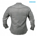 BB Mens Flex Shirt, grey/white, Better Bodies
