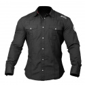 BB Mens Flex Shirt, wash black, Better Bodies