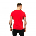 Symbol Printed Tee, bright red, Better Bodies