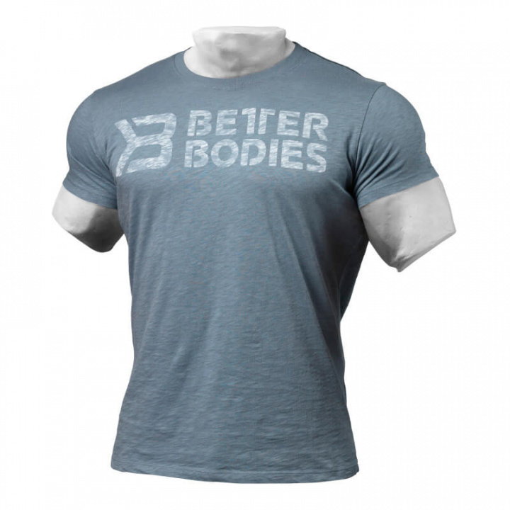 Kolla in Symbol Printed Tee, ocean blue, Better Bodies hos SportGymButiken.se