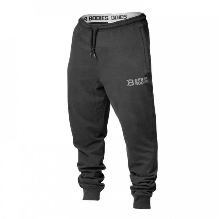 Kolla in Tapered Sweatpant, black, Better Bodies hos SportGymButiken.se