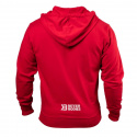Jersey Hoodie, bright red, Better Bodies