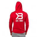 Mens Soft Hoodie, bright red, Better Bodies