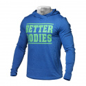 Mens Soft Hoodie, brigt blue, Better Bodies