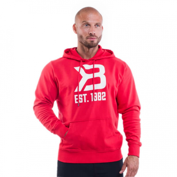 Kolla in Gym Hoodie, bright red, Better Bodies hos SportGymButiken.se