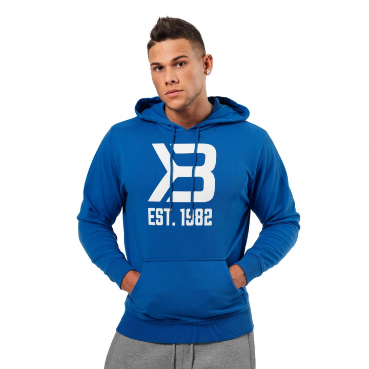 Kolla in Gym Hoodie, bright blue, Better Bodies hos SportGymButiken.se