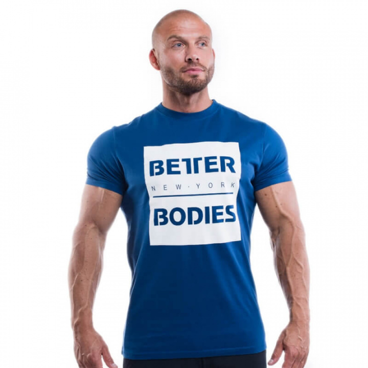 Kolla in Casual Tee, navy, Better Bodies hos SportGymButiken.se