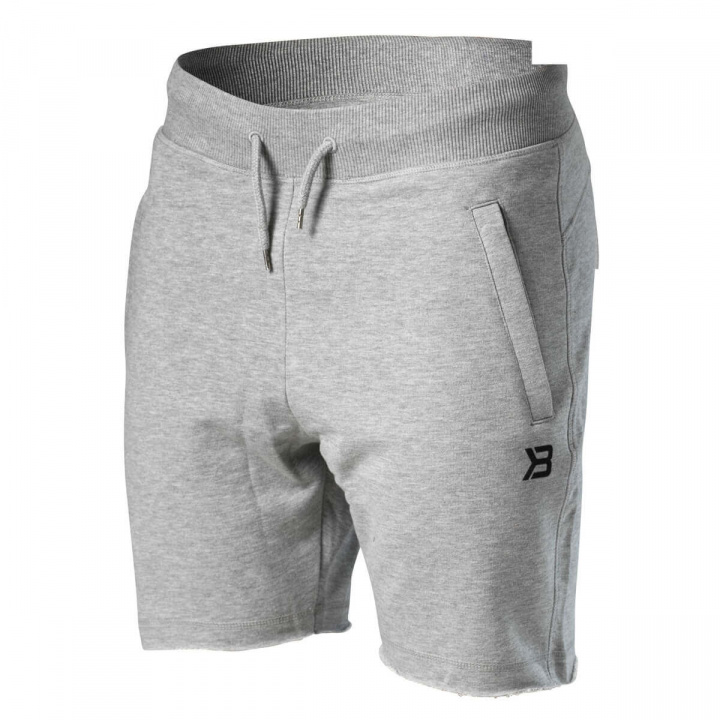 Kolla in Hudson Sweatshorts, grey melange, Better Bodies hos SportGymButiken.se