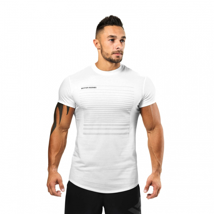 Kolla in Brooklyn Tee, white, Better Bodies hos SportGymButiken.se