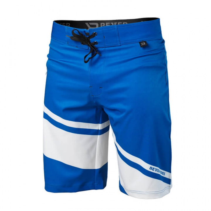 Kolla in Pro Board Shorts, bright blue, Better Bodies hos SportGymButiken.se