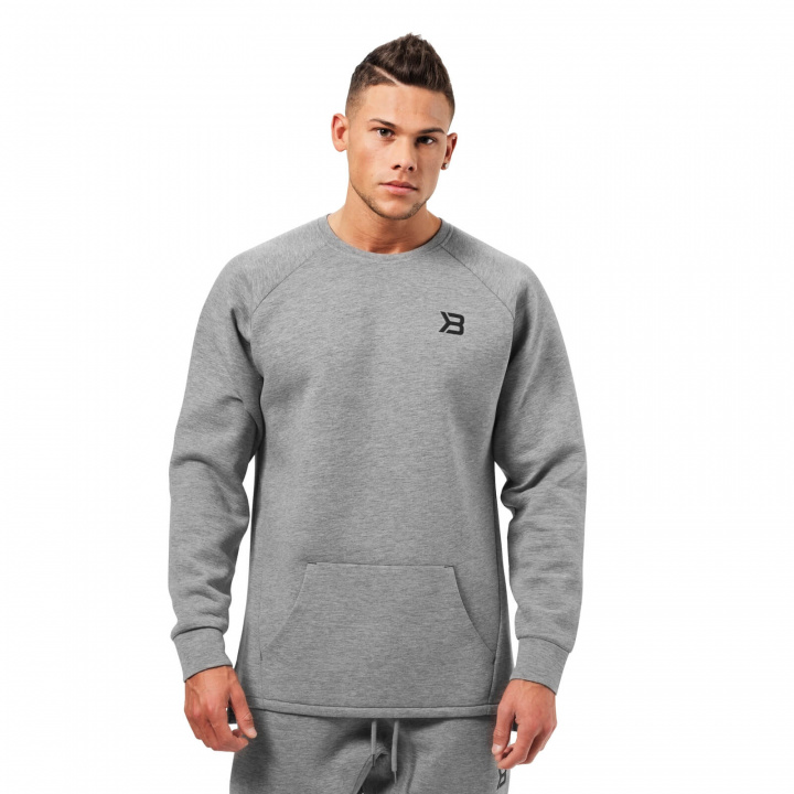 Kolla in Astor Sweater, greymelange, Better Bodies hos SportGymButiken.se