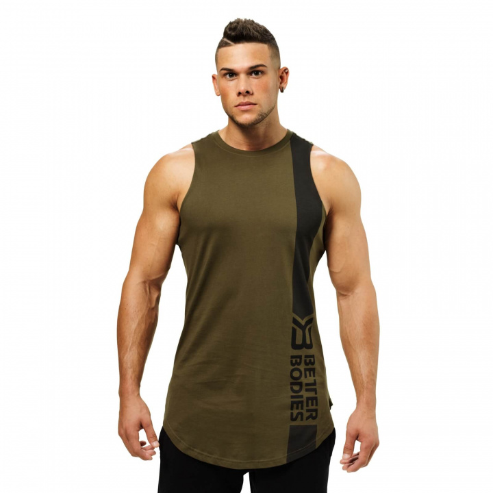 Kolla in Stanton Tank, khaki green, Better Bodies hos SportGymButiken.se