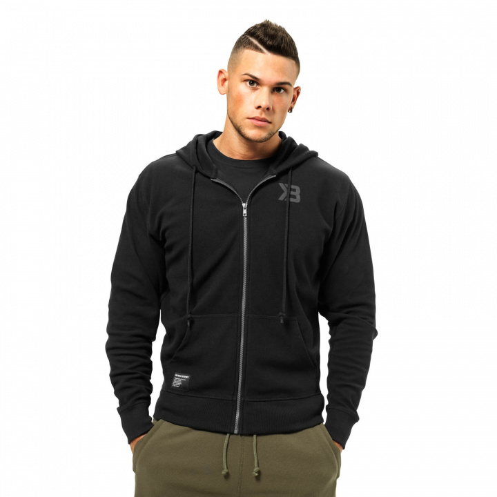 Kolla in Stanton Zip Hood, wash black, Better Bodies hos SportGymButiken.se