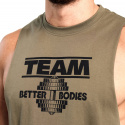 Team BB Tank, wash green, Better Bodies