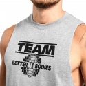 Team BB Tank, grey melange, Better Bodies