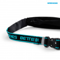 Zip Belt, black/aqua, Better Bodies