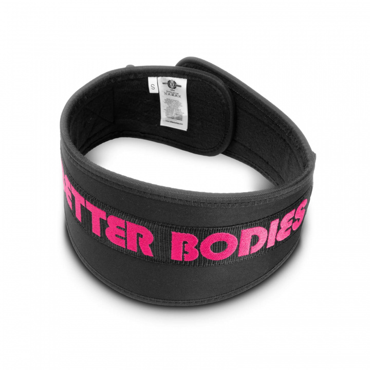 Kolla in Womens Gym Belt, black/pink, Better Bodies hos SportGymButiken.se