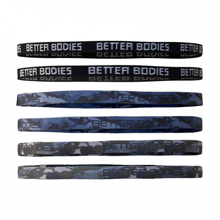 Kolla in Headband, 6-pack, camo combo, Better Bodies hos SportGymButiken.se