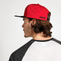 Flat Bill Cap, red/black, Better Bodies