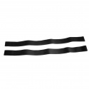 Leather Lifting Straps, black, Better Bodies