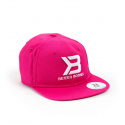 Womens Flat Bill Cap, hot pink, Better Bodies