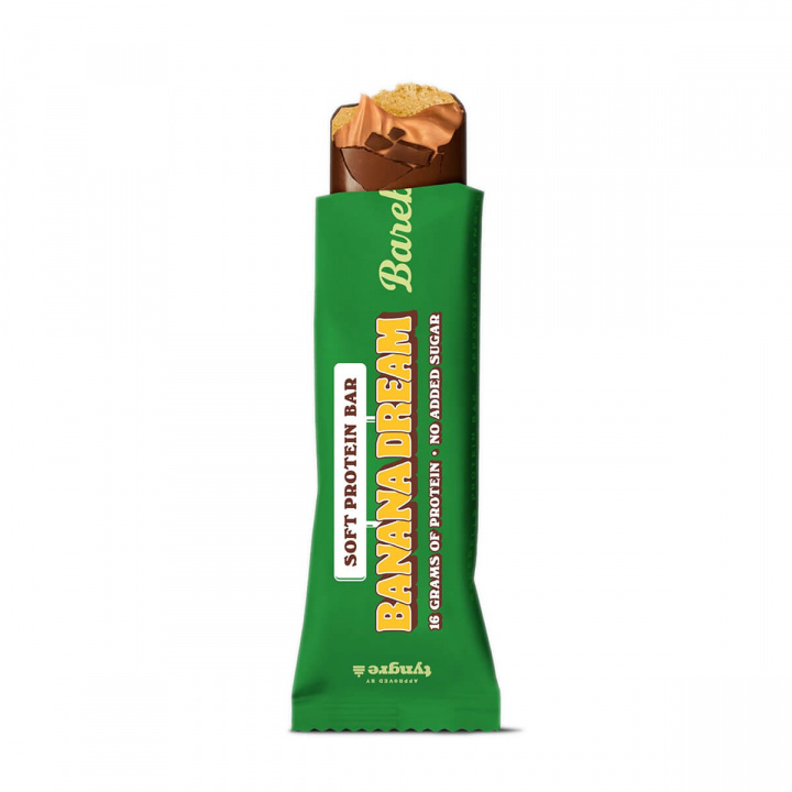 Kolla Barebells Soft Bar, 55 g, Banana Dream hos SportGymButiken.se