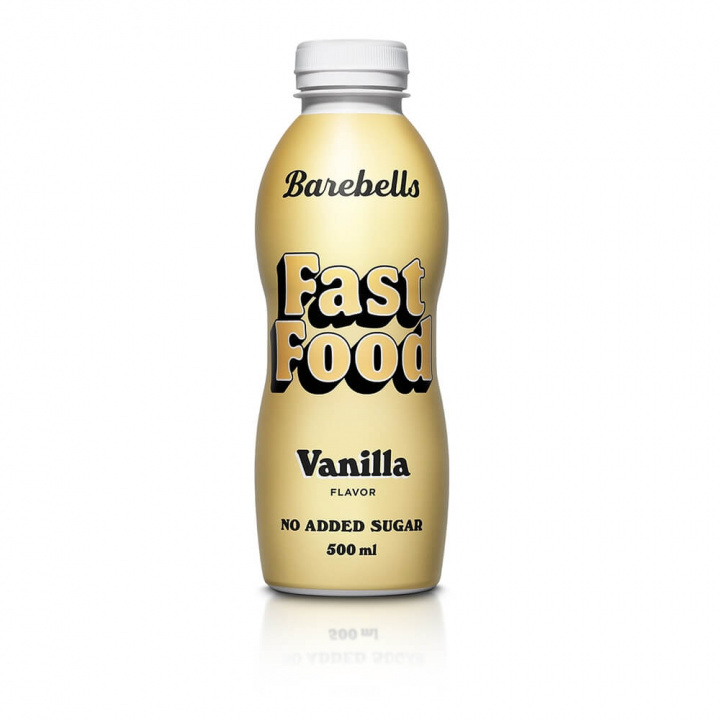 Kolla in Barebells Fast Food, 500 ml, Vanilla hos SportGymButiken.se