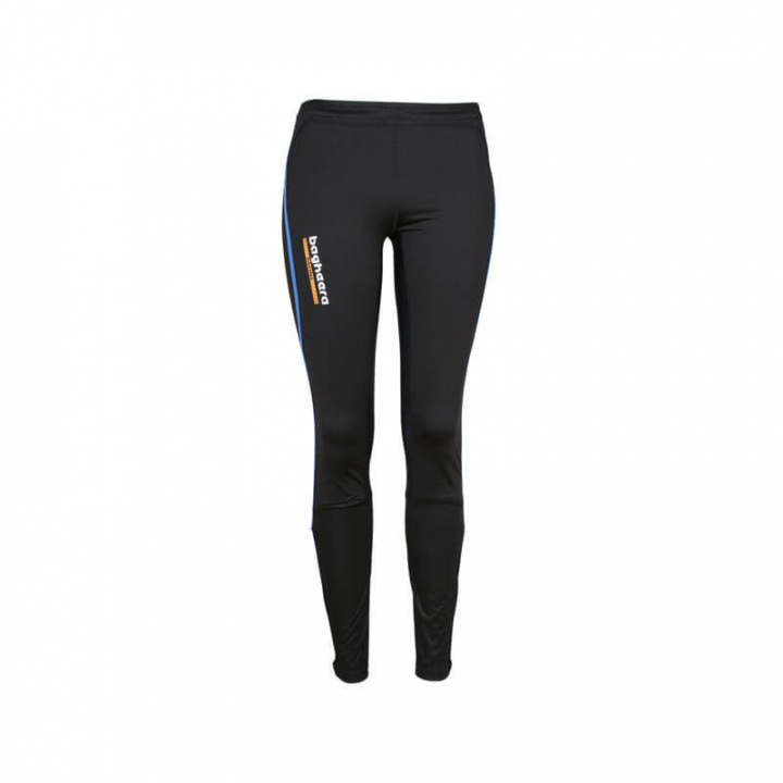 Kolla in Race Tights Long Women, black/royal, Bagheera hos SportGymButiken.se