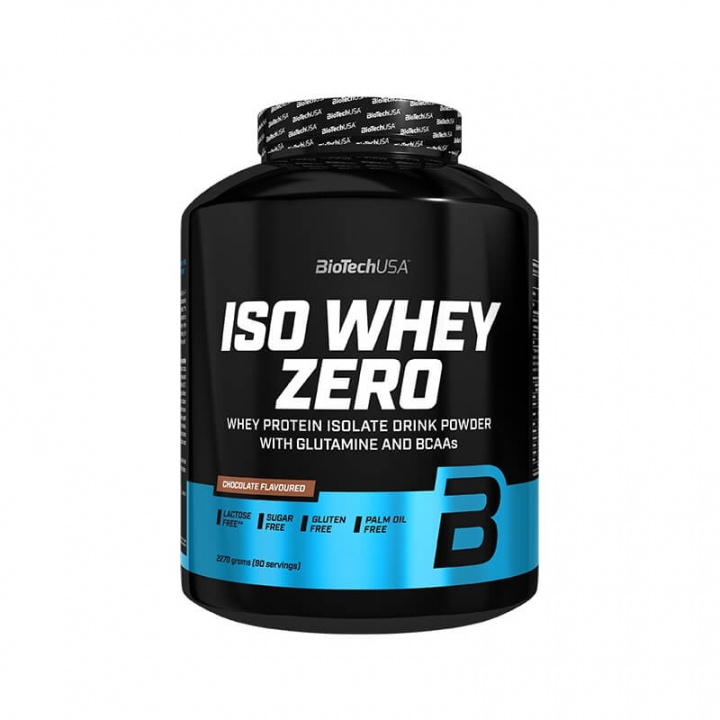 Kolla in Iso Whey Zero, 2,27 kg, Chocolate hos SportGymButiken.se