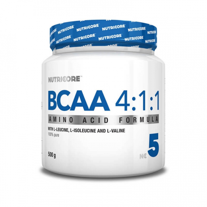 Kolla in BCAA 4:1:1, 500 g, Nutricore hos SportGymButiken.se