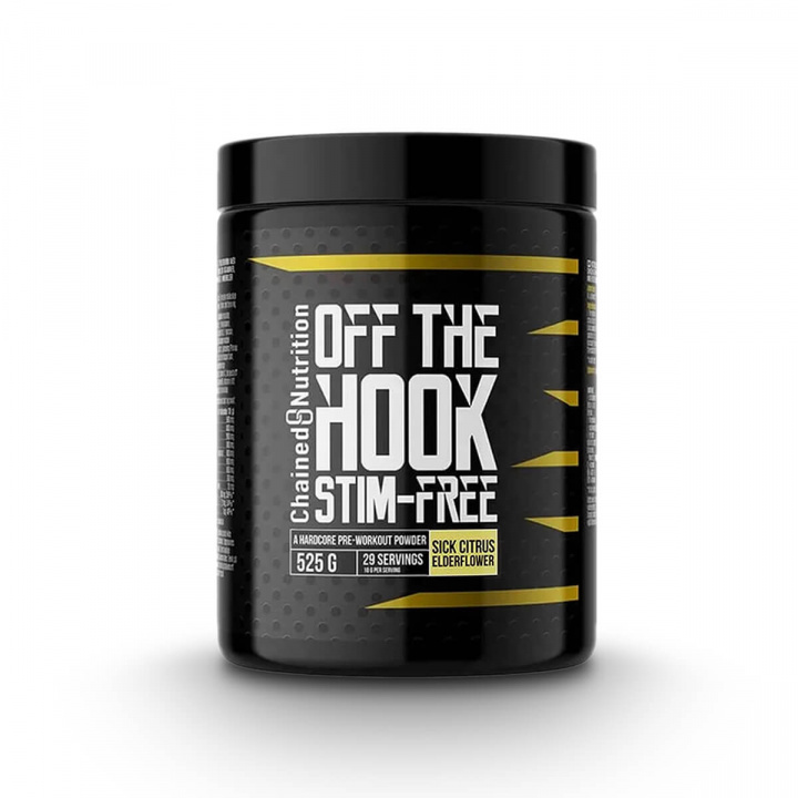 Off the Hook Stim Free, 525 g, Elderflower/Lemon i gruppen Kosttillskott / Prestationshöjare & PWO hos Sportgymbutiken.se (CH-5887EL)