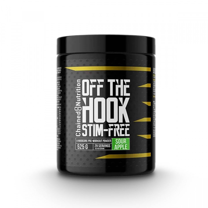 Off the Hook Stim Free, 525 g, Sour Apple i gruppen Kosttillskott / Prestationshöjare & PWO hos Sportgymbutiken.se (CH-5887SA)