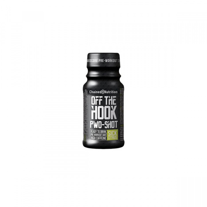 Off The Hook PWO-Shot, 60 ml, Chained Nutrition i gruppen Produktkyrkogården hos Sportgymbutiken.se (CH-588r)