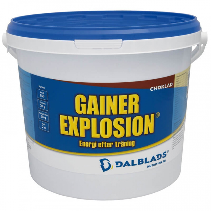 Kolla in Gainer Explosion, Dalblads, 4 kg hos SportGymButiken.se