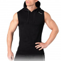 Hoodsinglet, svart, Dcore