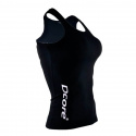 Bodyfit Singlet, svart, Dcore