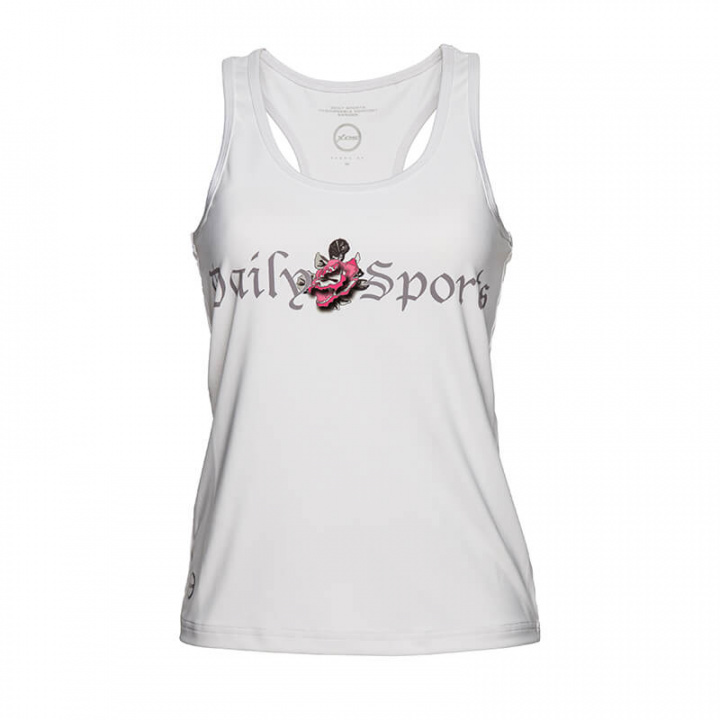 Kolla in Chakra Tank, white, Daily Sports hos SportGymButiken.se