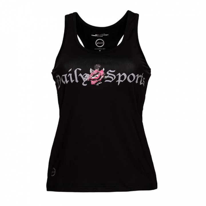 Kolla in Chakra Tank, black, Daily Sports hos SportGymButiken.se