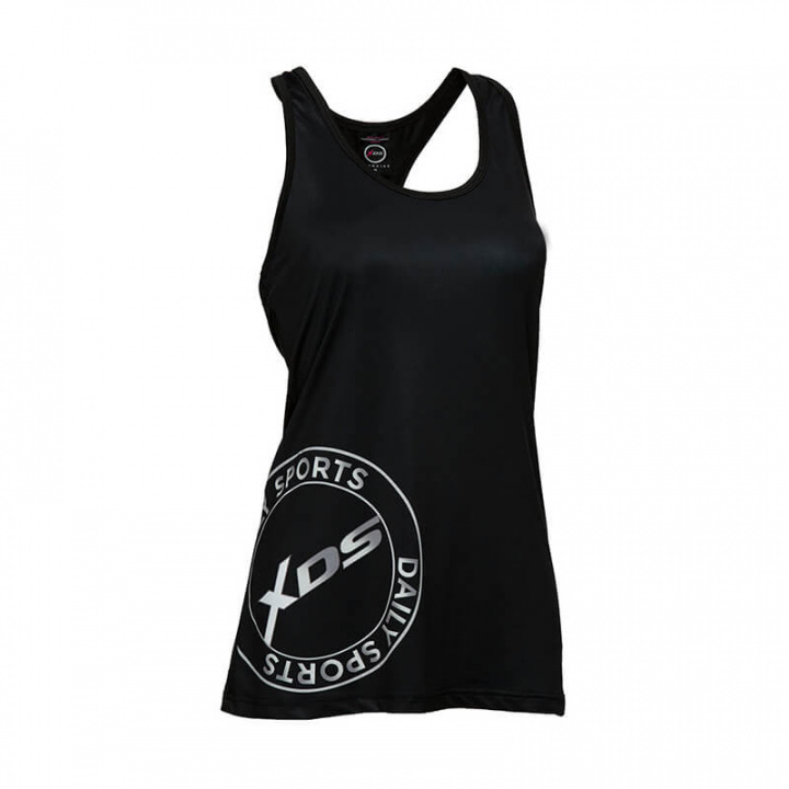 Kolla in XDS Long Tank, black, Daily Sports hos SportGymButiken.se