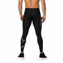 Hyoptik Compression Tights, black/silver, 2XU