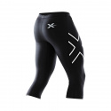 3/4 Compression Tights, black/silver, 2XU