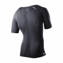 Compression Short Sleeve Top, black/black, 2XU