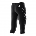 3/4 Compression Tights, black/silver, 2XU