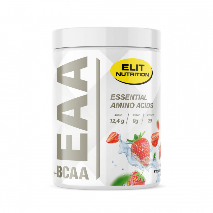 Kolla in EAA + BCAA, 400 g, Strawberry hos SportGymButiken.se