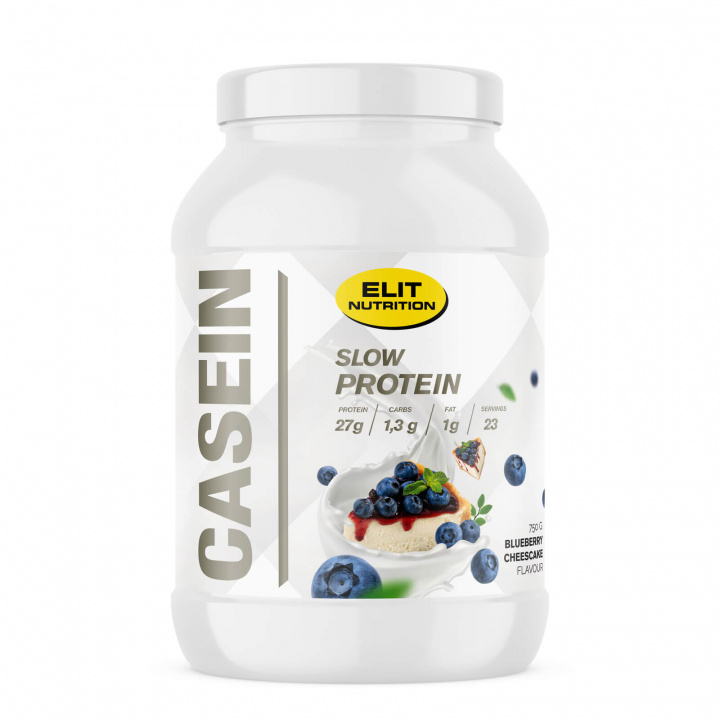 Kolla in Casein Protein, 750 g, Blueberry Cheesecake hos SportGymButiken.se