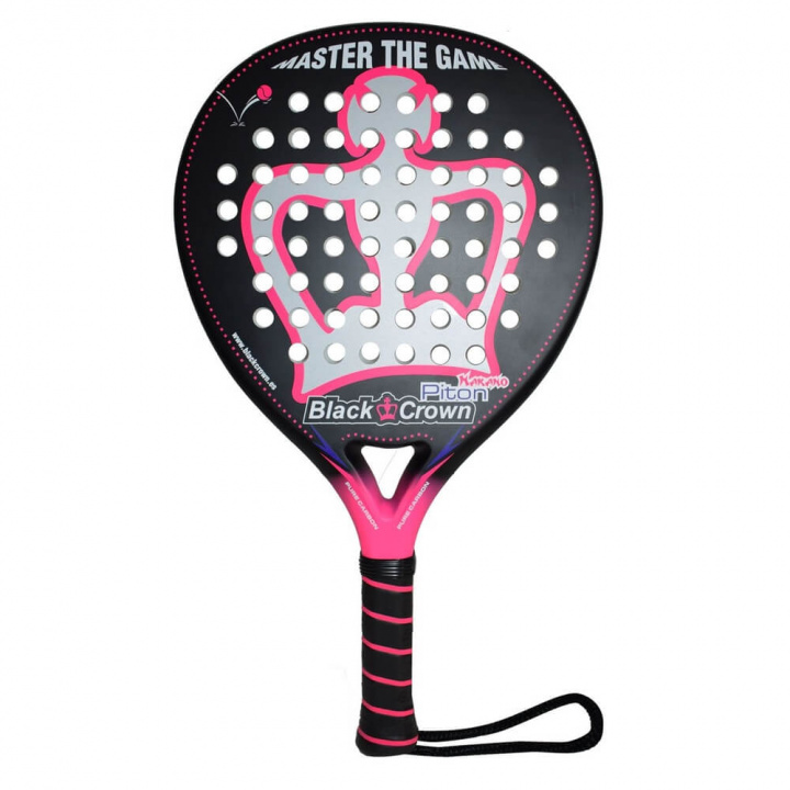 Kolla in Padelracket Piton Nakano, pink, Black Crown hos SportGymButiken.se